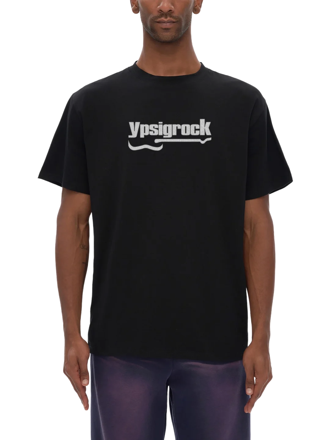 Ypsigrock - Musicwear Pure Cotton T-Shirt - xy (Black)