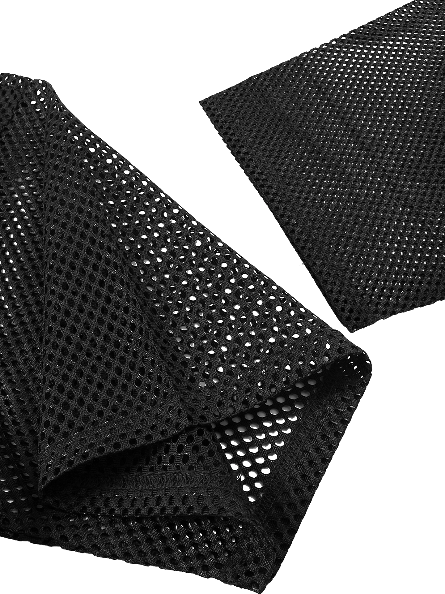 See-through Boxy Net T-Shirt xy - Ypsigrock (Black) Details v10