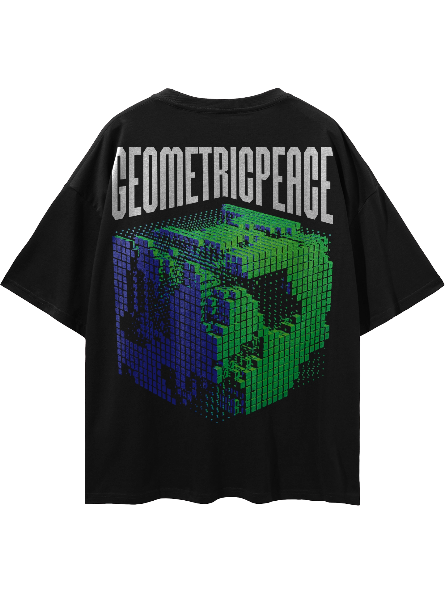 Mountain Piercer Musicwear Loose Drop Shoulder T-Shirt 10 Back 10