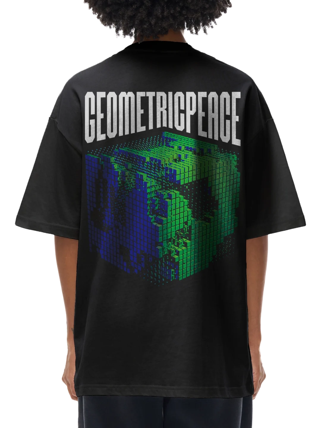 Mountain Piercer - Musicwear Loose Drop Shoulder T-Shirt (Black) xx