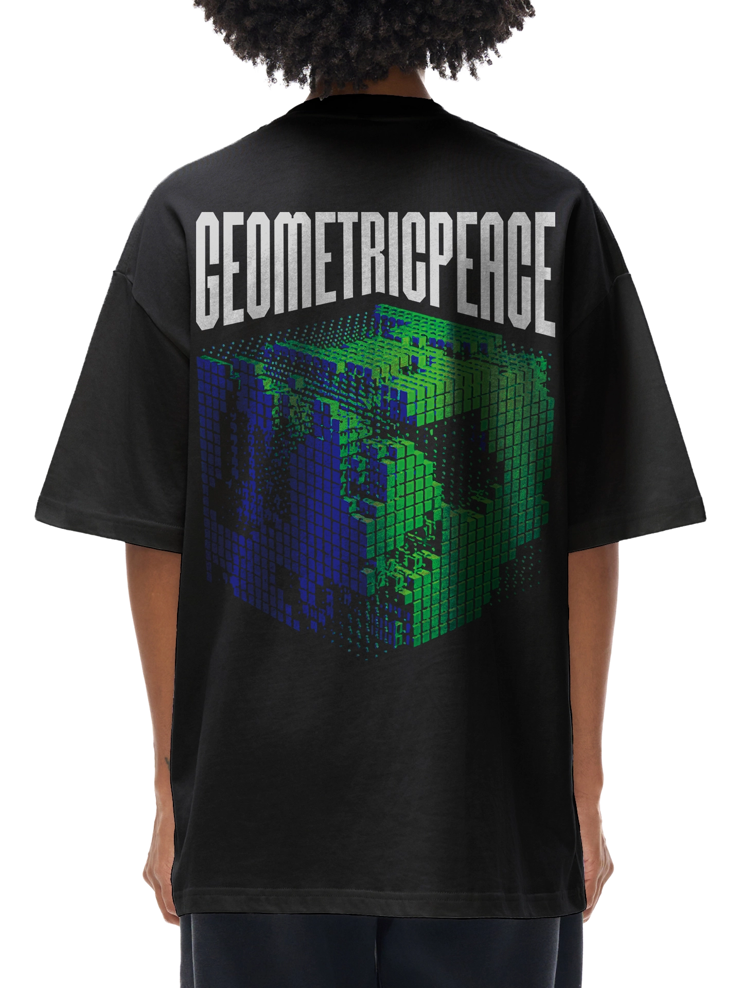 Mountain Piercer Musicwear Loose Drop Shoulder T-Shirt xx Back 20