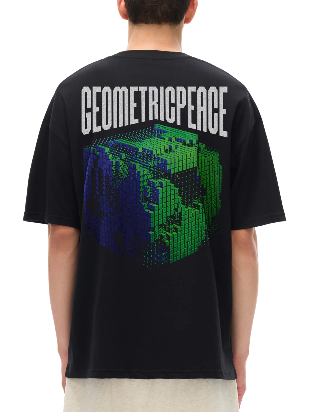 Mountain Piercer - Musicwear Loose Drop Shoulder T-Shirt (Black) xy