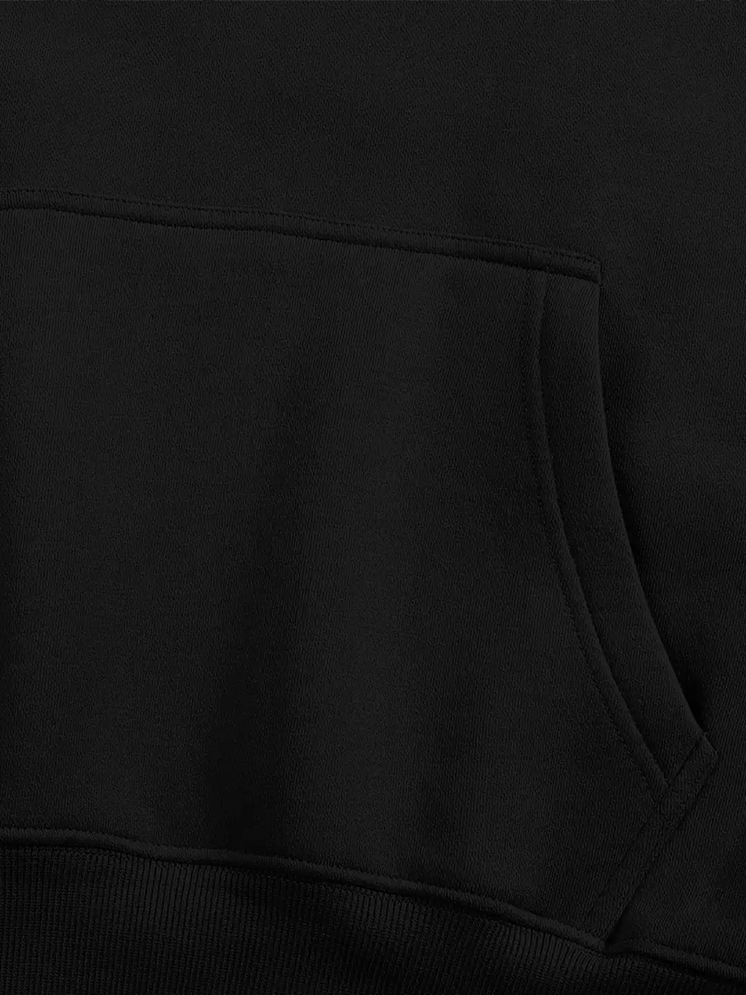 Mountain Piercer Oversize Fleeced Hoodie Black 65