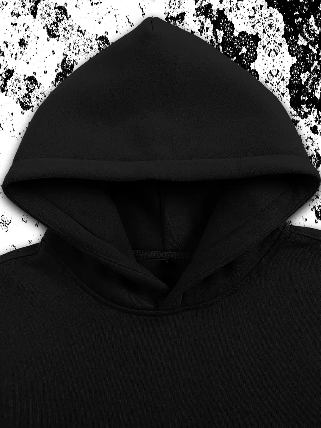Mountain Piercer Oversize Fleeced Hoodie Black 75