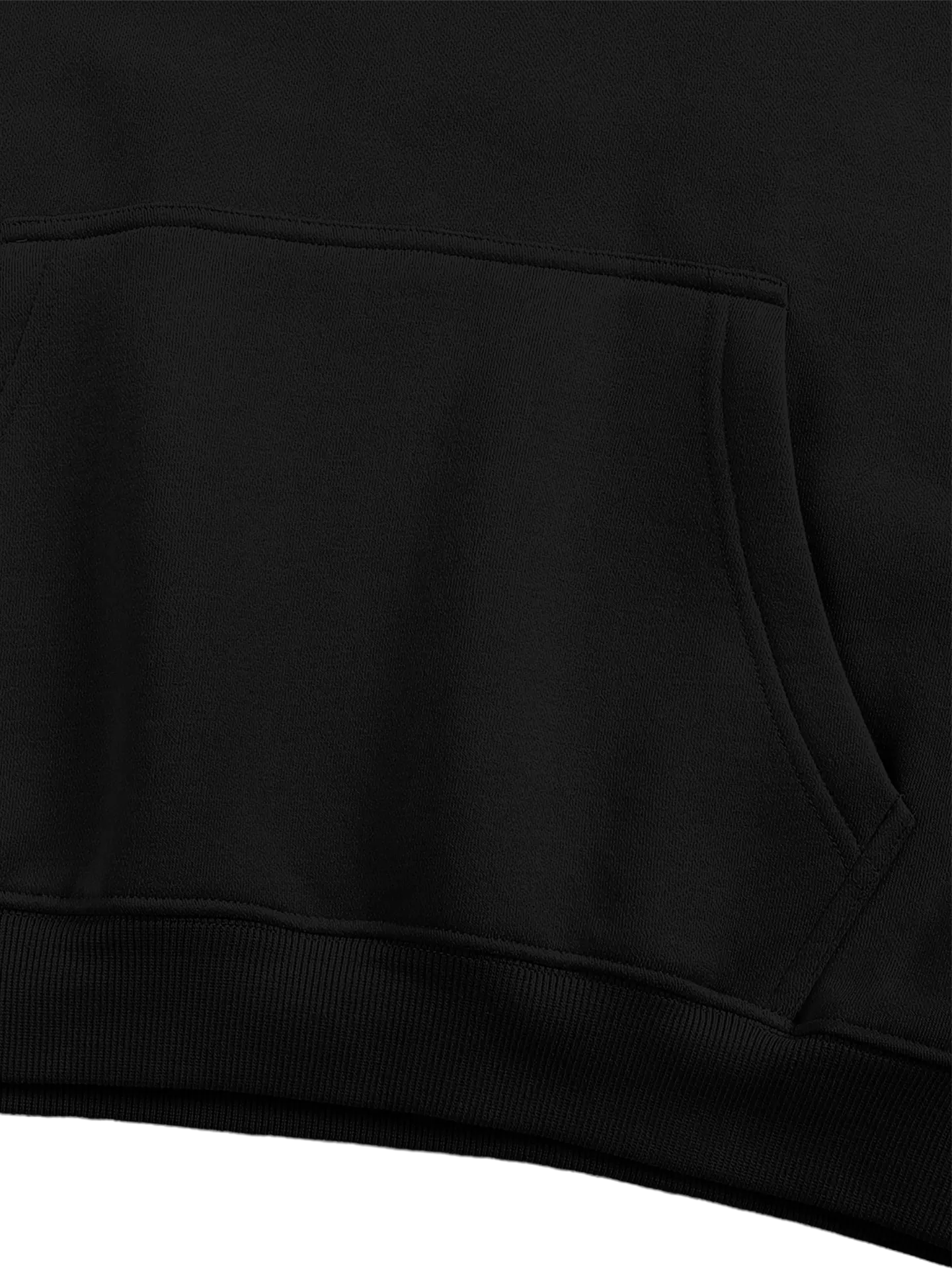 Mountain Piercer Oversize Fleeced Hoodie Fabric 20 (Black) xy