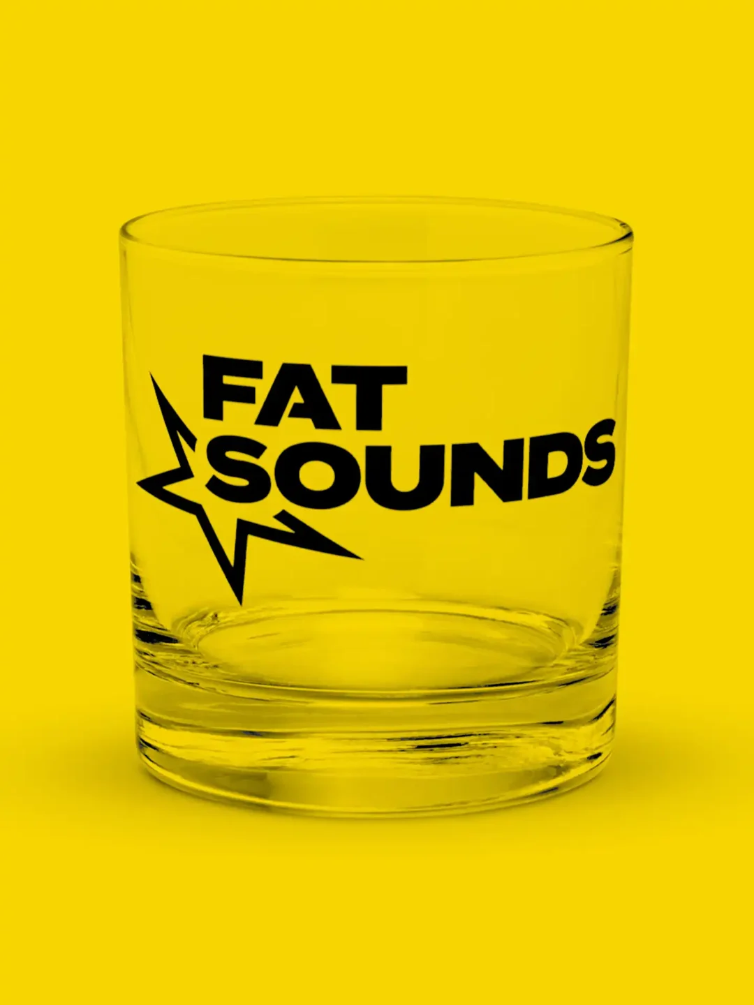 Fat Sounds - Musicwear Rocks Glass
